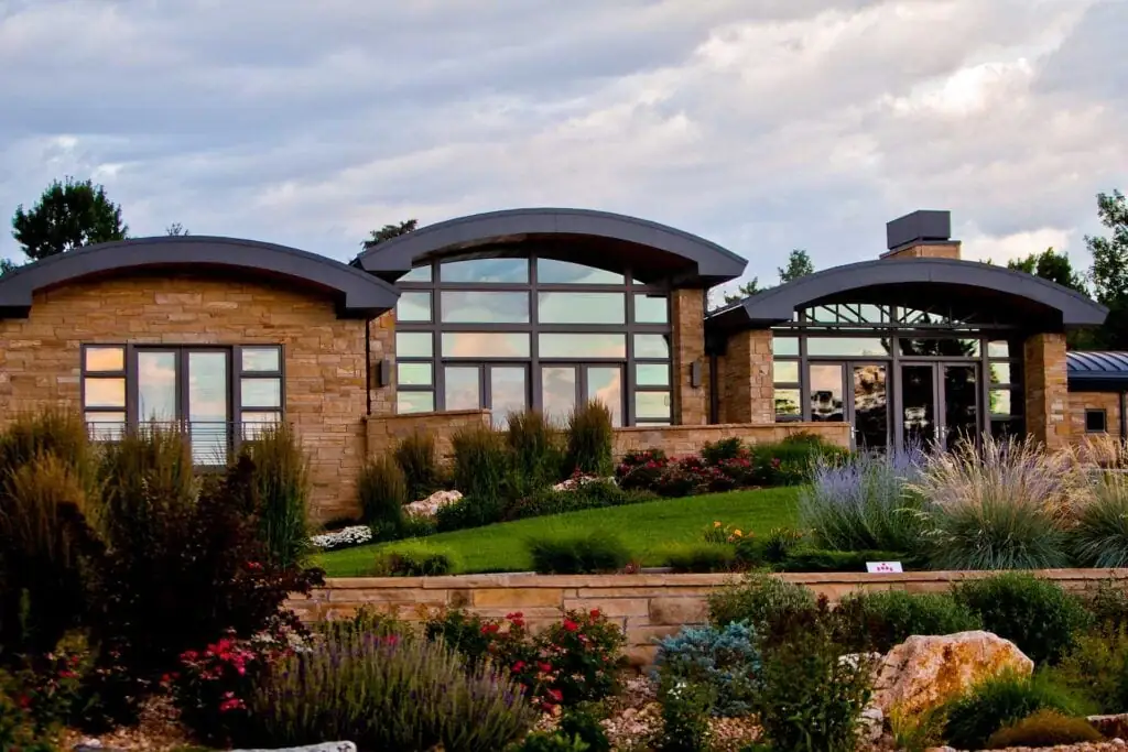 Landscape design and plantings in Denver