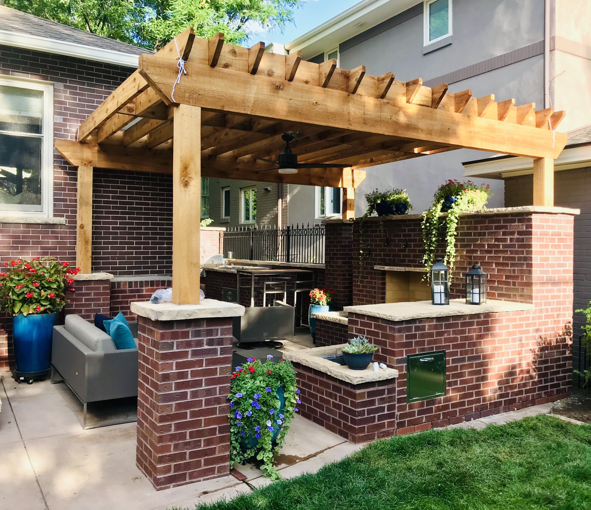 Urban pergola design