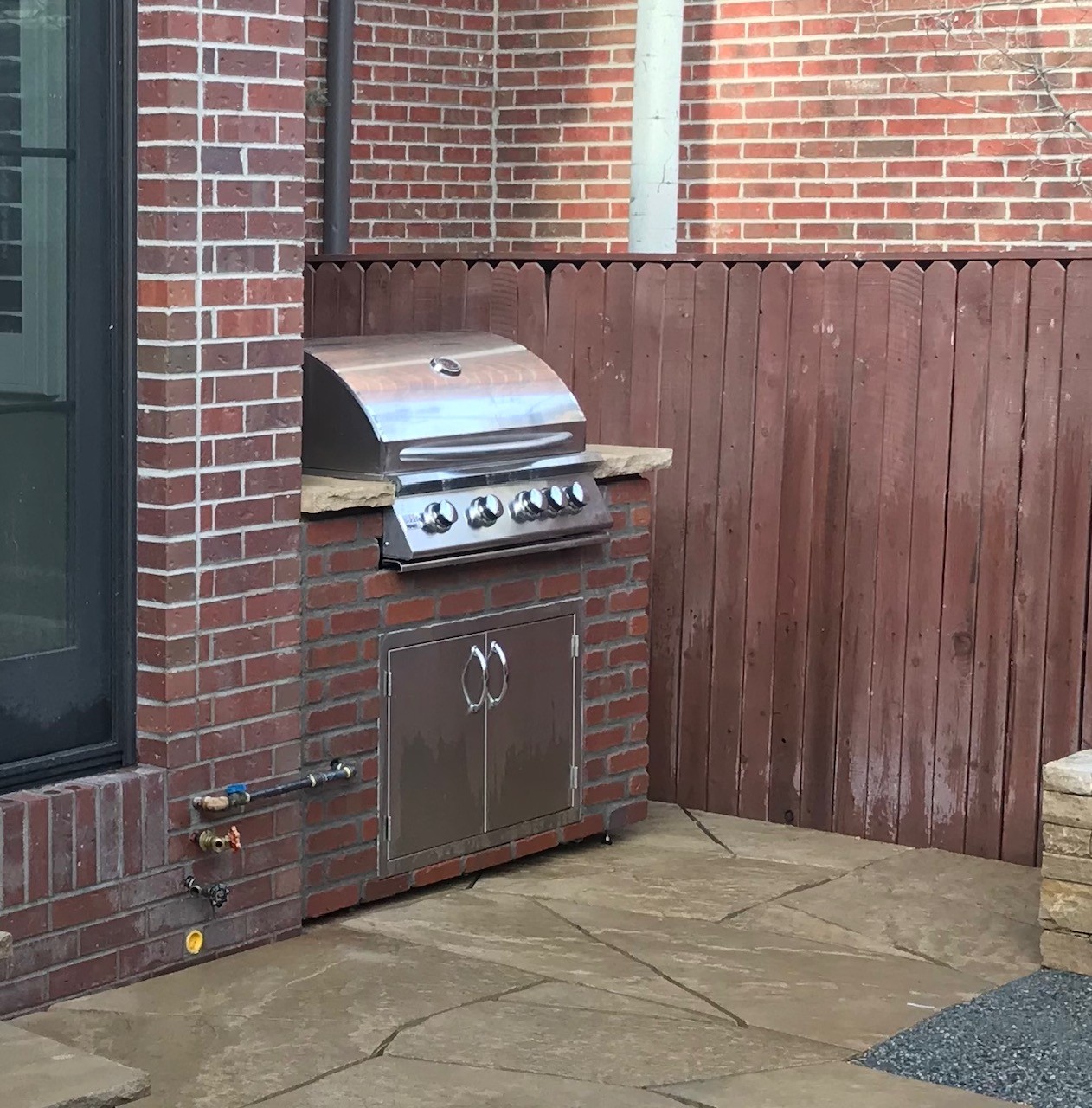 Small Built-In Grill