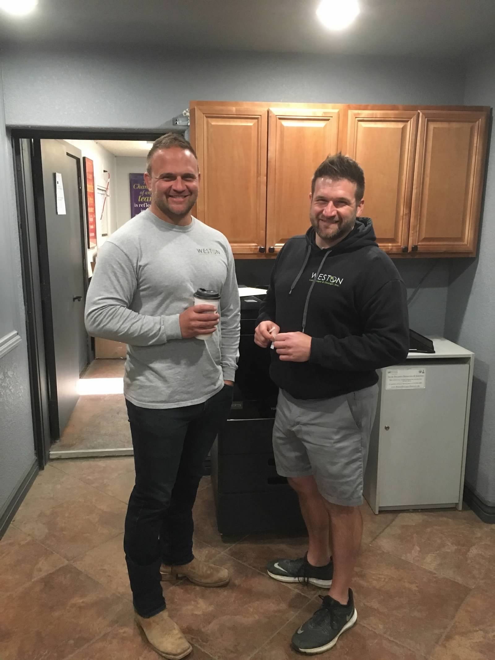 Tyler and Ryan Weston - Weston Landscape founders