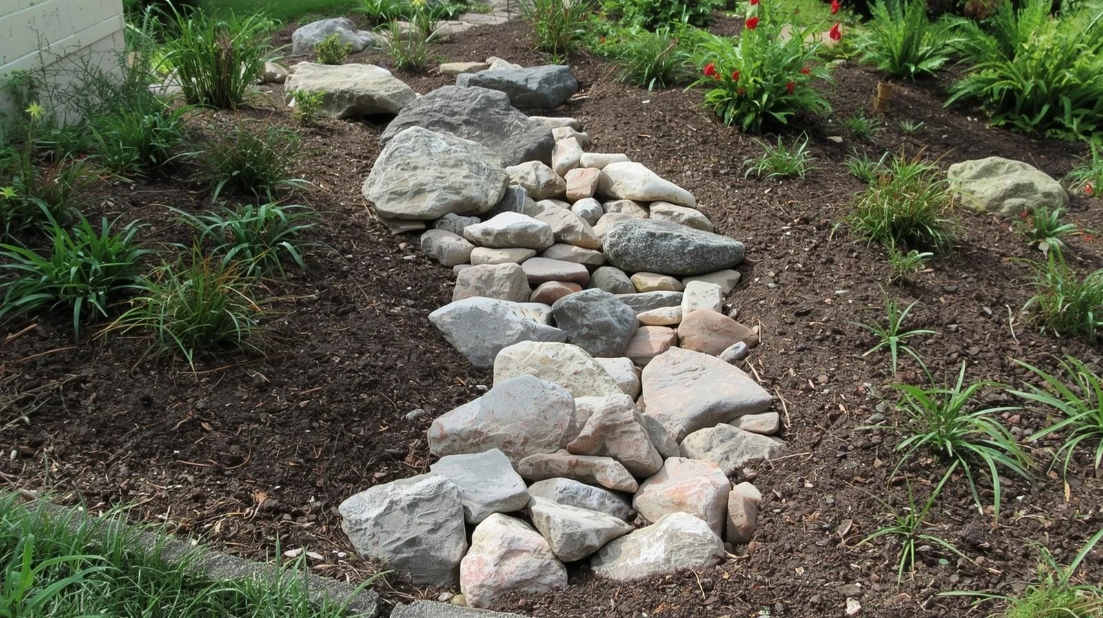 Downspout Runoff on Clay Lawns in a Dry Summer - Irrigation guide